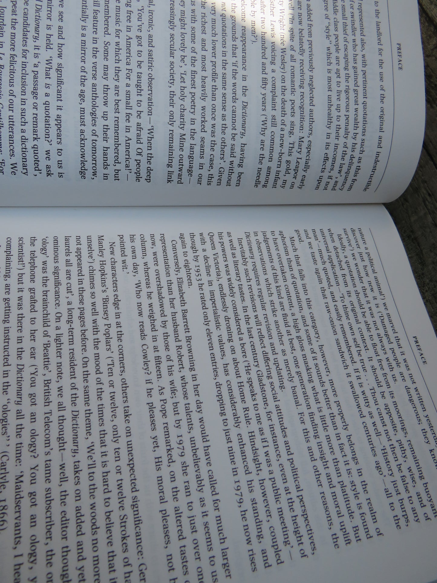 The Oxford Dictionary of Quotations Fourth Edition Edited By Angela Partington 1992