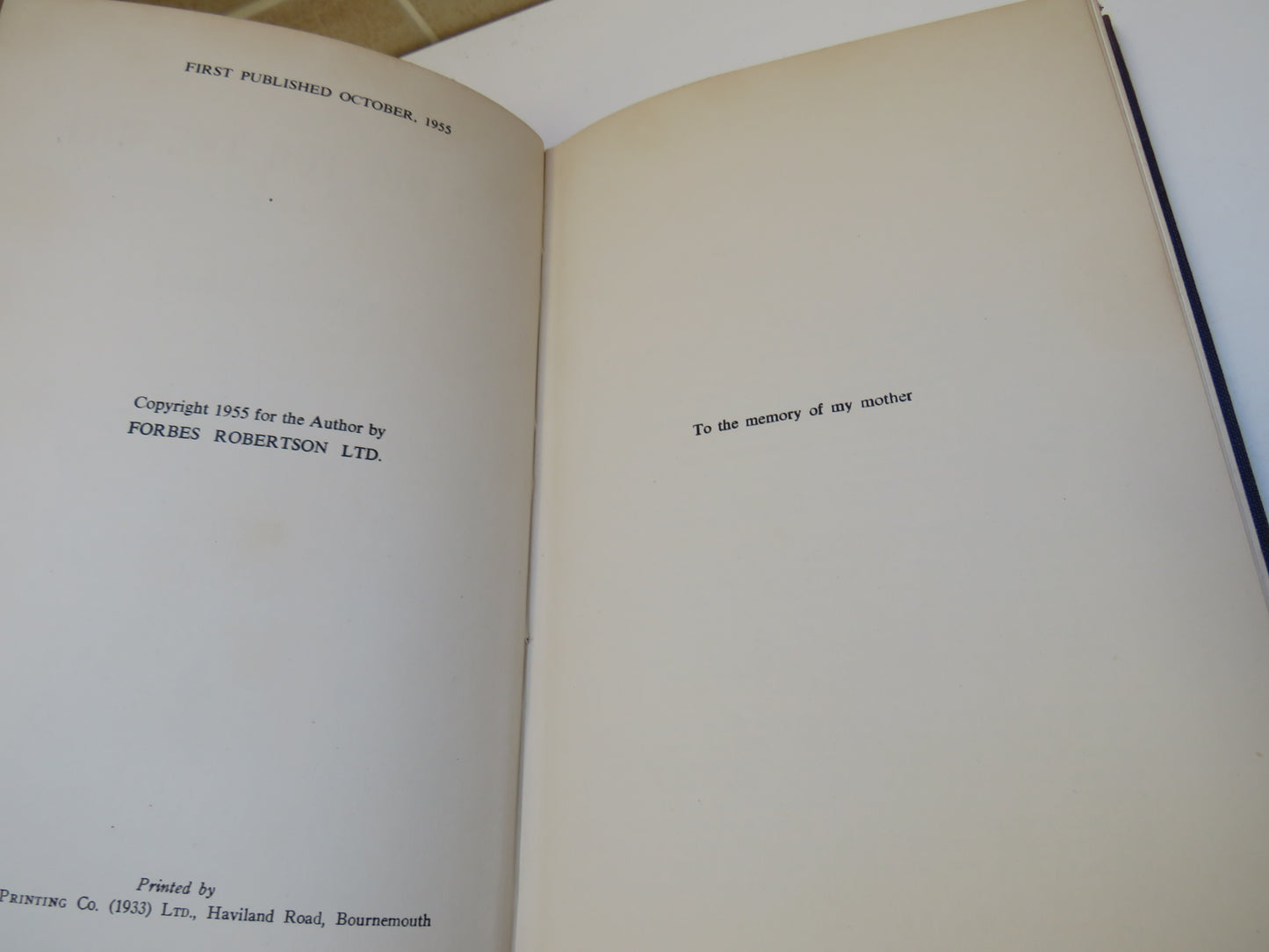 All Out For The Mile A History Of The Mile Race: 1864-1955 By George Smith 1955 1st Edition