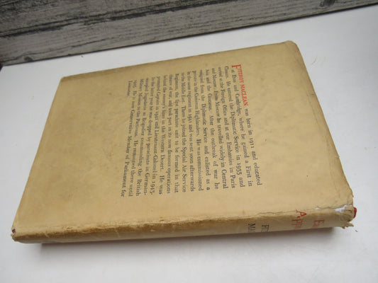 Eastern Approaches by Fitzroy Maclean (WWII Memoir Book, 1950)