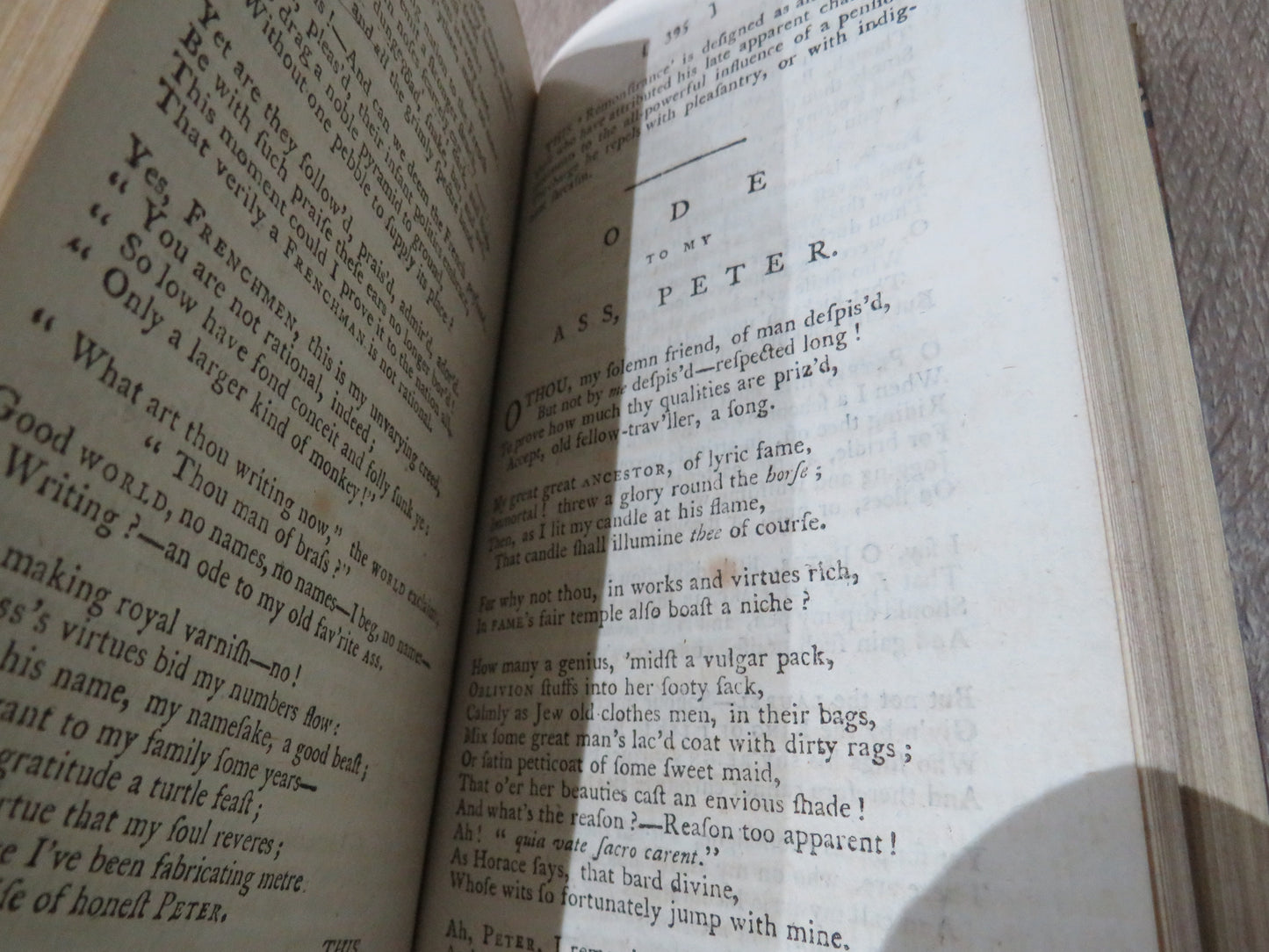 Works of Peter Pindar 1792 Epistle To Those Literary Colossusses The Reviewers, Inc A Poetical Epistle To James Boswell On His Journal of a Tour To The Hebrides