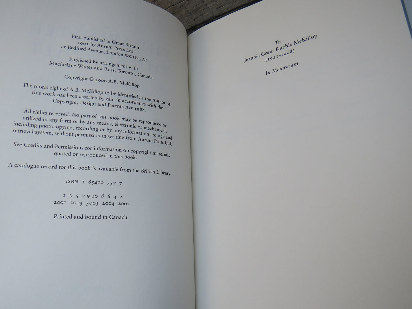 The Spinster & The Prophet A Tale of H.G. Wells Plagiarism and The History of The World By A.B. McKillop 2001
