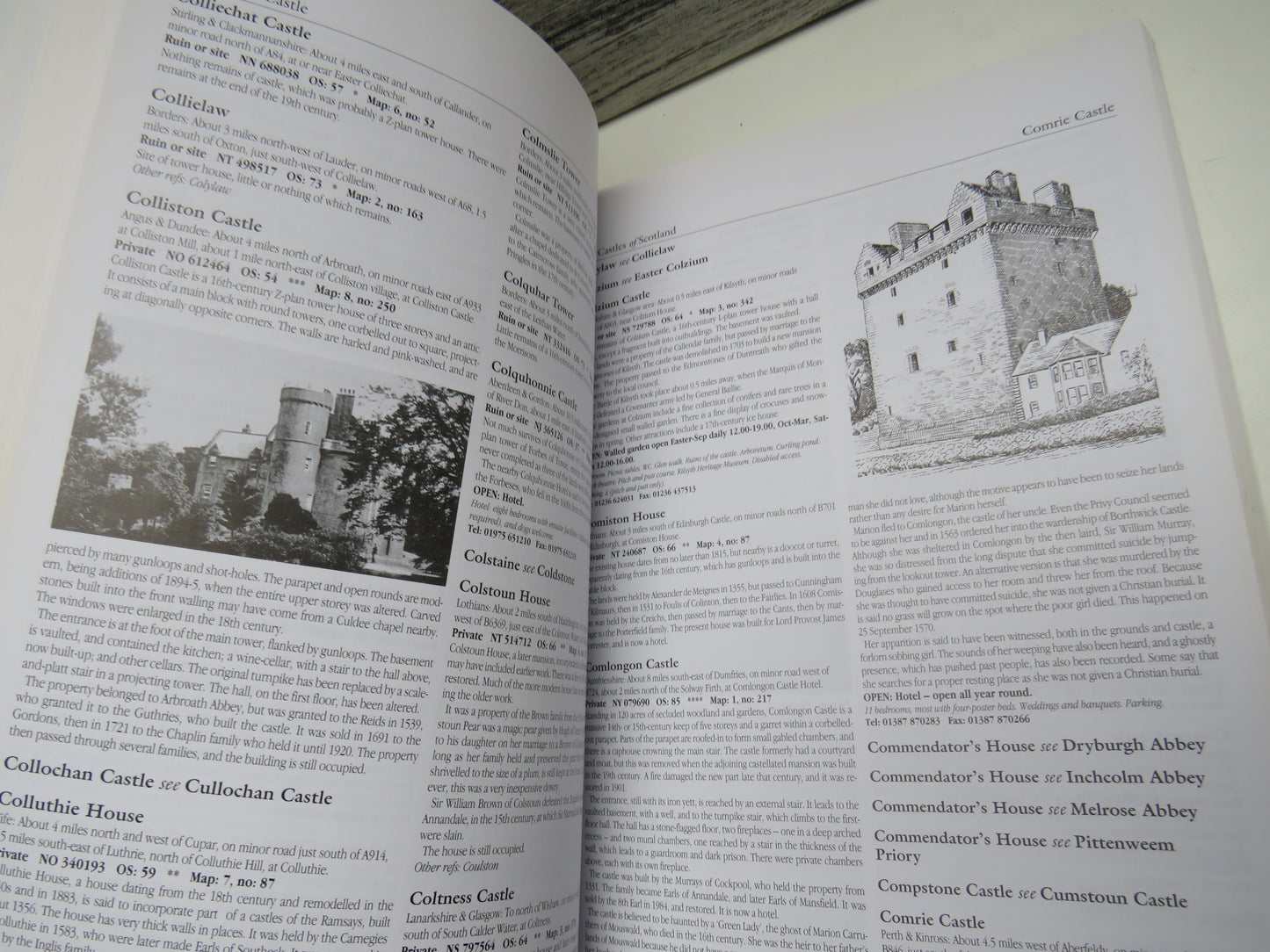 The Castles of Scotland By Martin Coventry 2001 3rd Edition