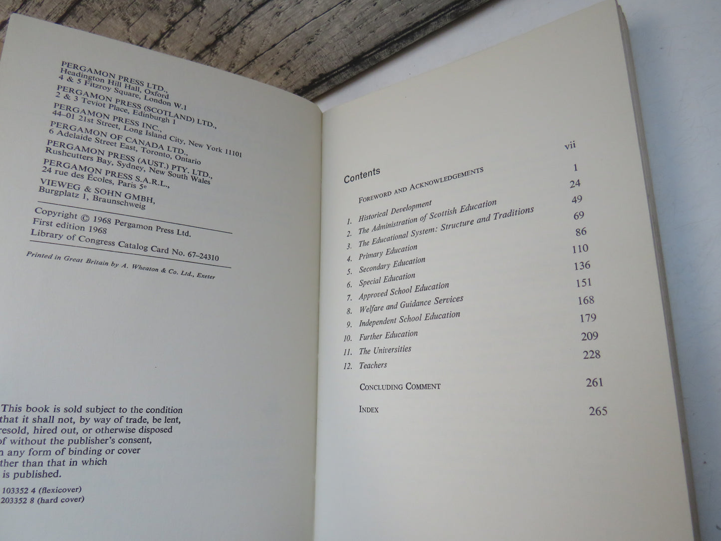 The Scottish Educational System By S. Leslie Hunter 1968