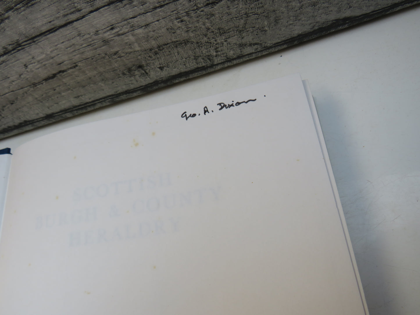 Scottish Burgh and County Heraldry By R. M. Urquhart 1973