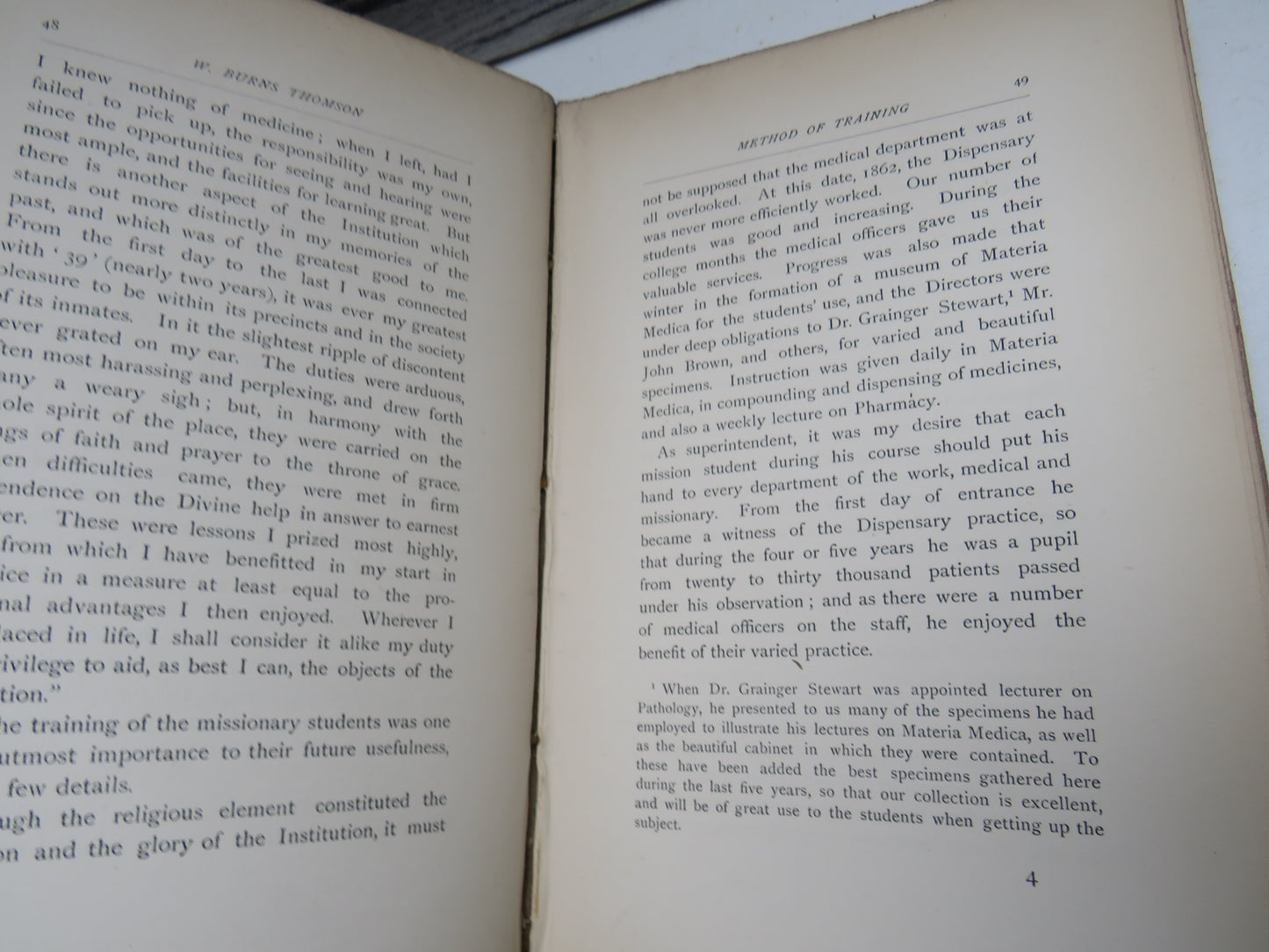W. Burns Thomson Reminiscences of Medical Missionary Work 1895