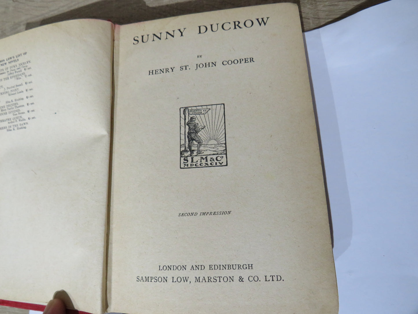 Sunny Ducrow By Henry St. John Cooper