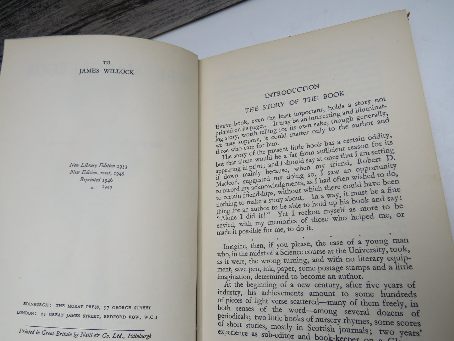 Wee MacGreegor By J.J. Bell 1947