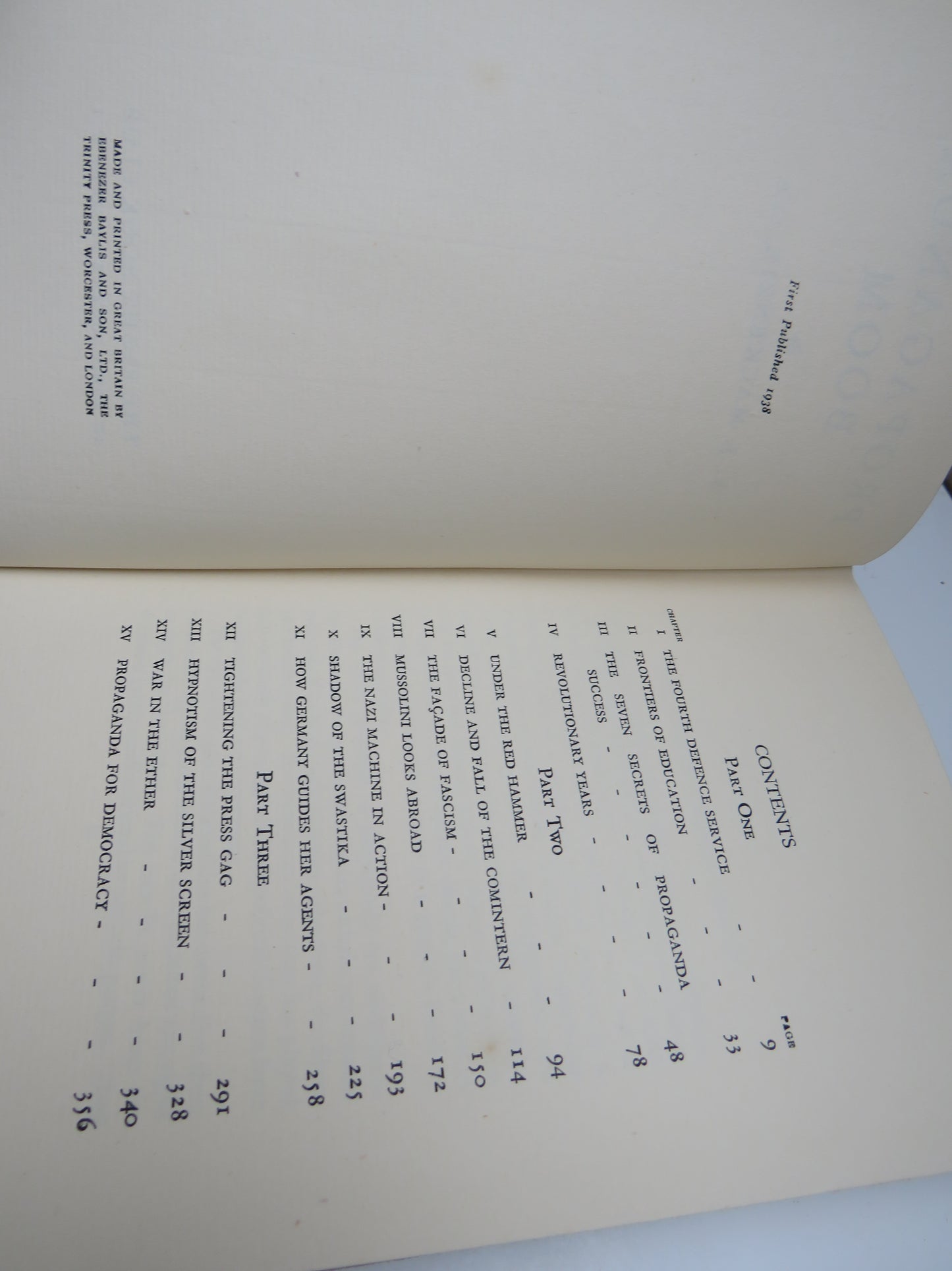 Propaganda Boom By A. J. Mackenzie 1938