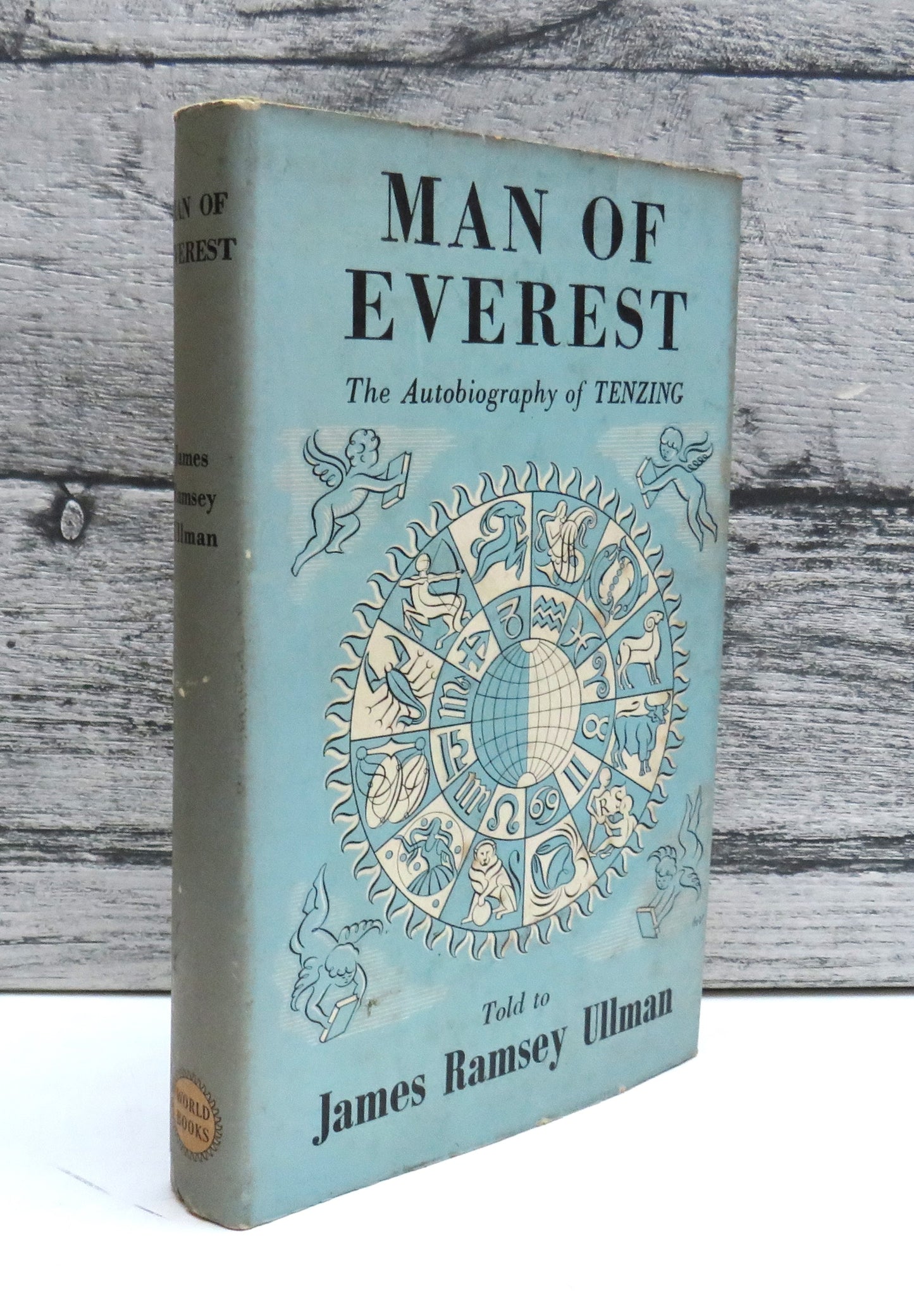 Man of Everest, The Autobiography of Tenzing told to James Ramsey Ullman (Mountaineering Book, 1956)
