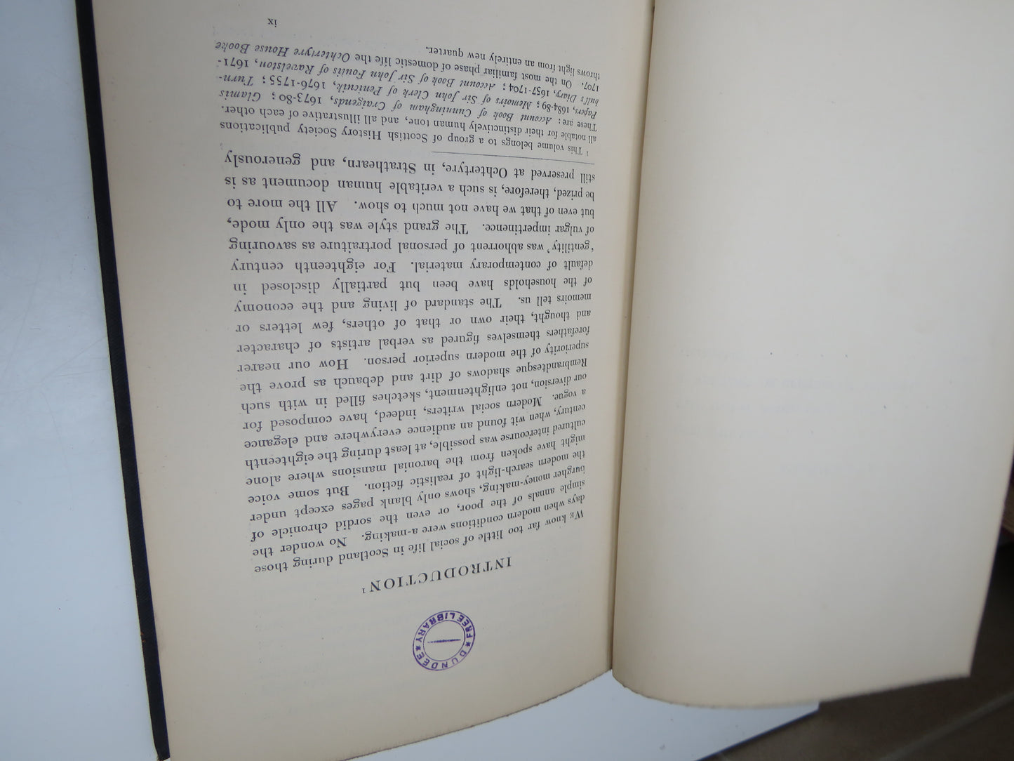 Ochtertyre House Booke of Accomps 1737-1739 .... 1907