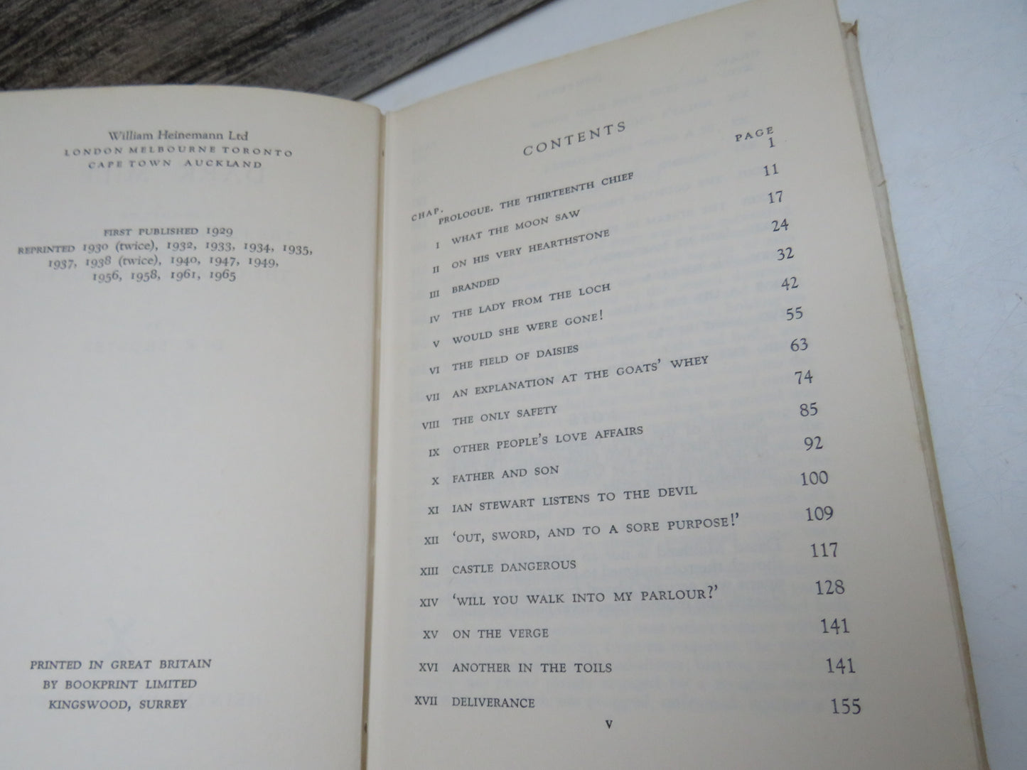 The Dark Mile by D. K. Broster (Historical Fiction Book, 1965)