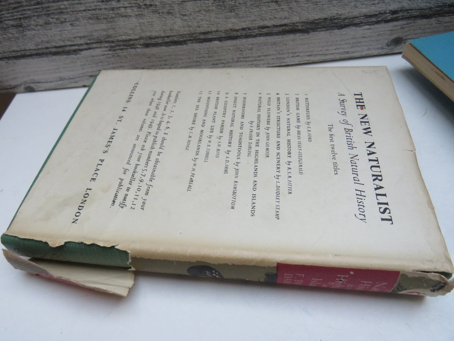 Natural History in the Highlands and Islands by F. Fraser Darling (Natural History Book, 1947)
