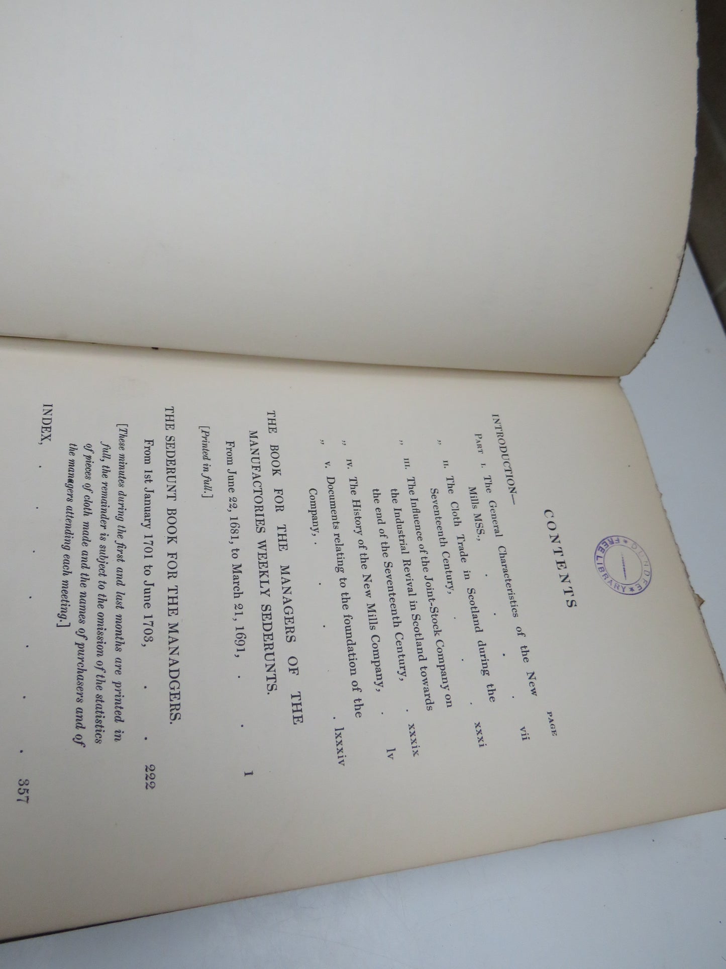 The Records of a Scottish Cloth Manufactory At New Mills Haddingtonshire 1681-1703.... 1905