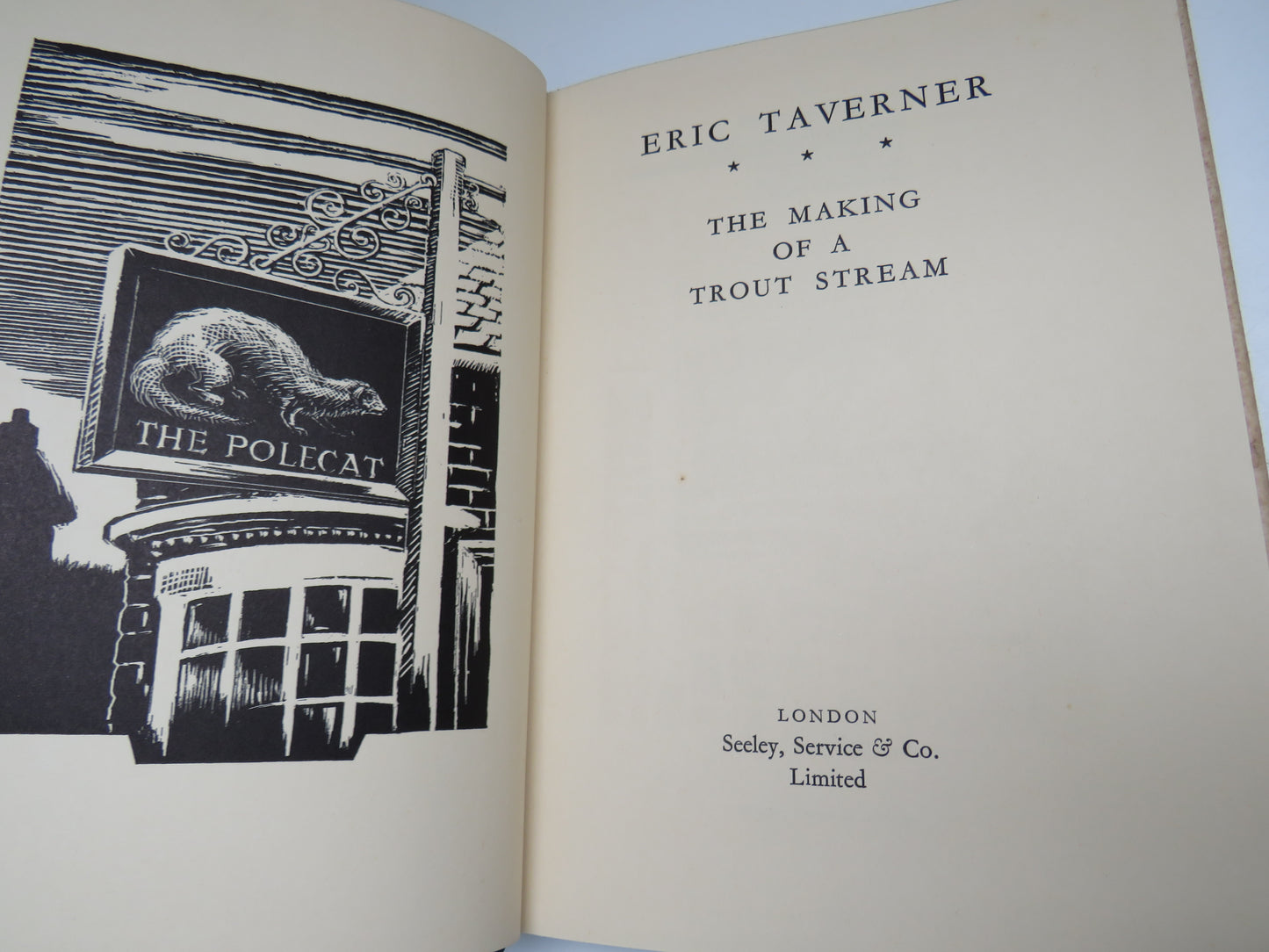 The Making Of A Trout Stream By Eric Taverner 1953