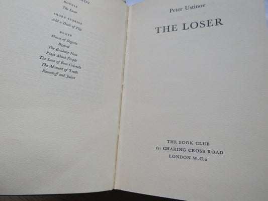 The Loser By Peter Ustinov 1962