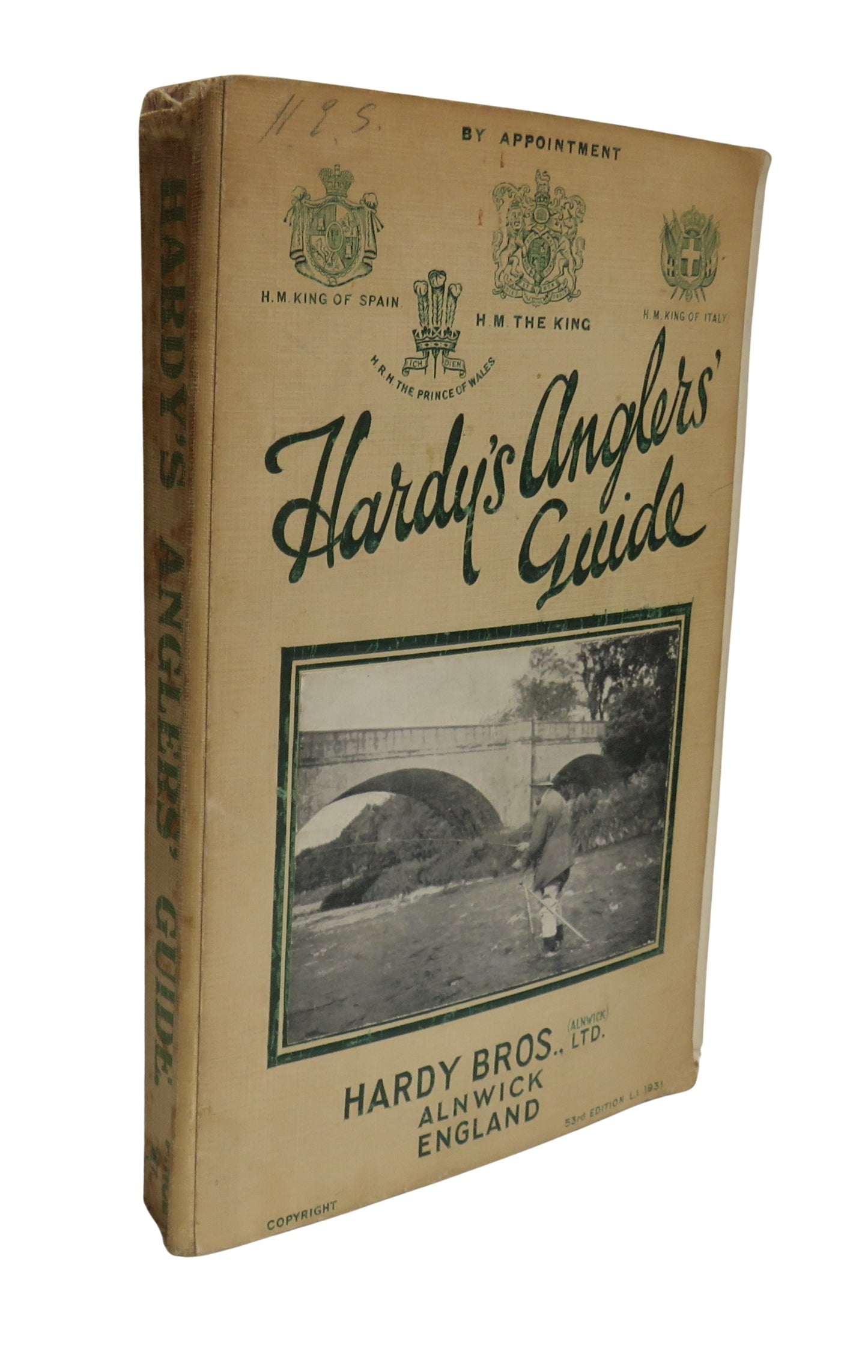 Hardy's Anglers' Guide 53rd Edition 1931