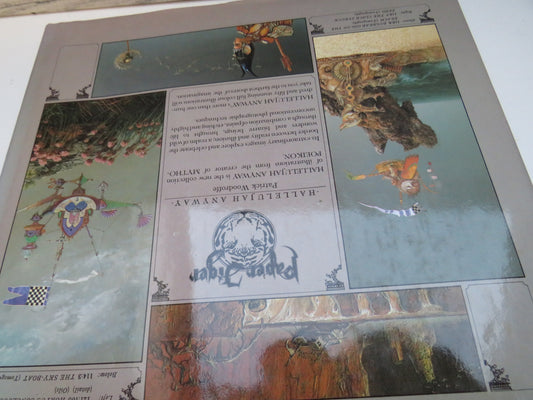 Hallelujah Anyway, A collection of Illustrated Lyrics by Patrick Woodroffe (Art Book, 1984)