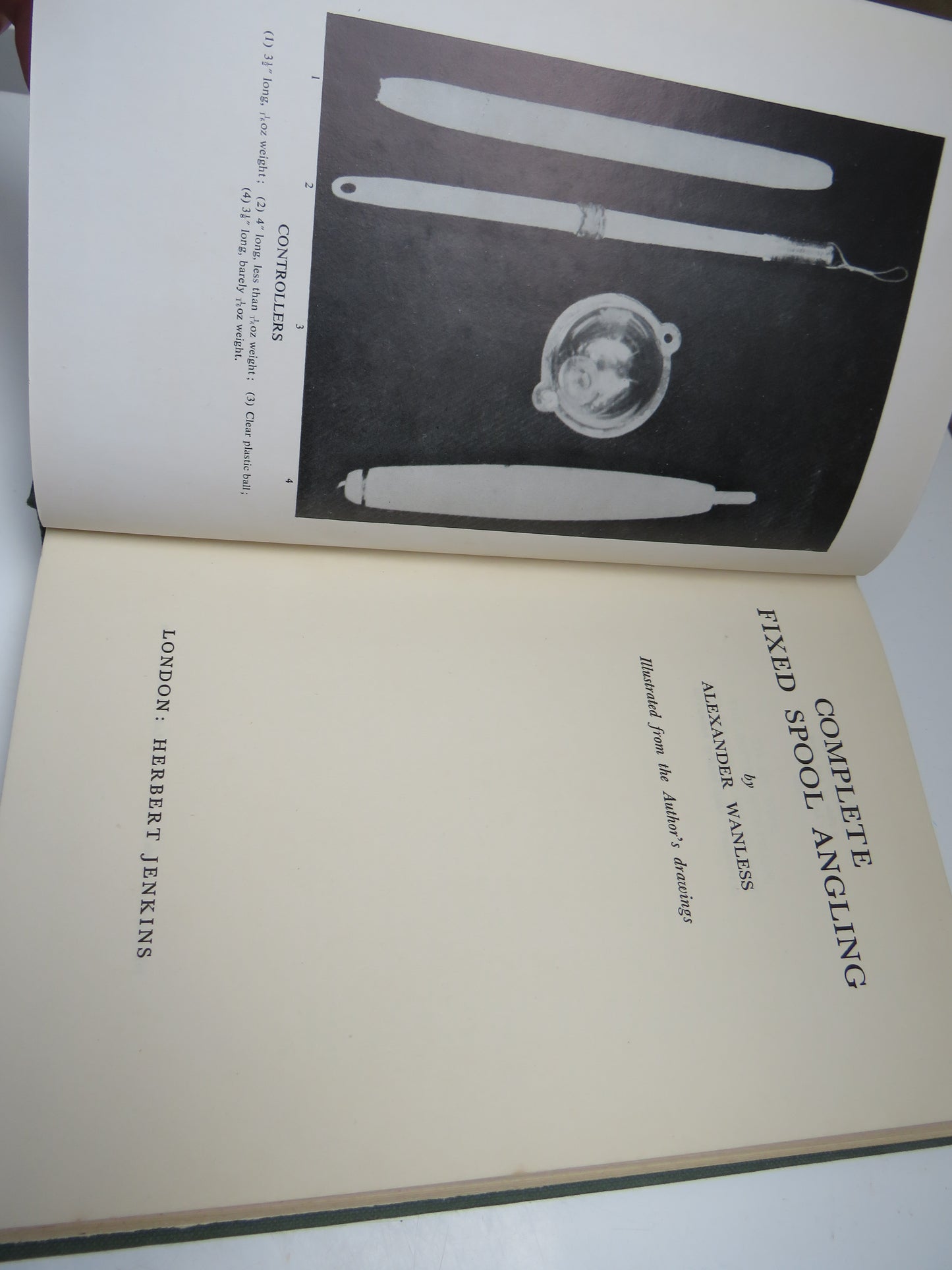 Complete Fixed Spool Angling By Alexander Wanless Illustrated From The Author's Drawing 1953
