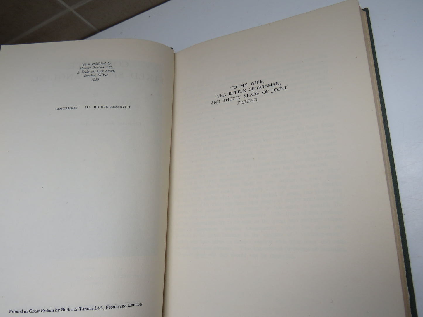 Complete Fixed Spool Angling By Alexander Wanless Illustrated From The Author's Drawing 1953