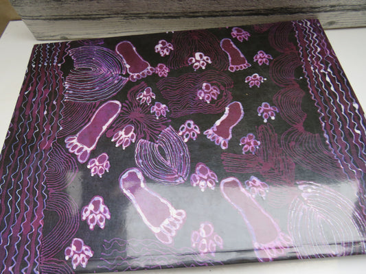 Utopia, A Picture Story by Anne Marie Brody, 1990, with 88 silk batiks from The Robert Holmes a Court Collection