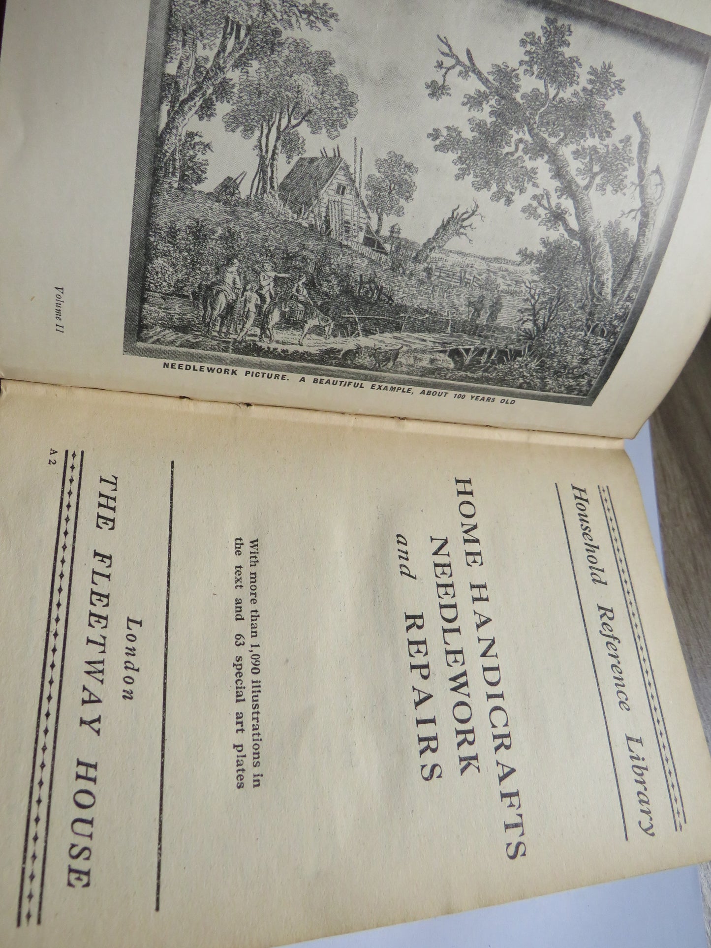 Home Handicrafts Needlework and Repairs With More Than 1,090 Illustrations Household Reference Library