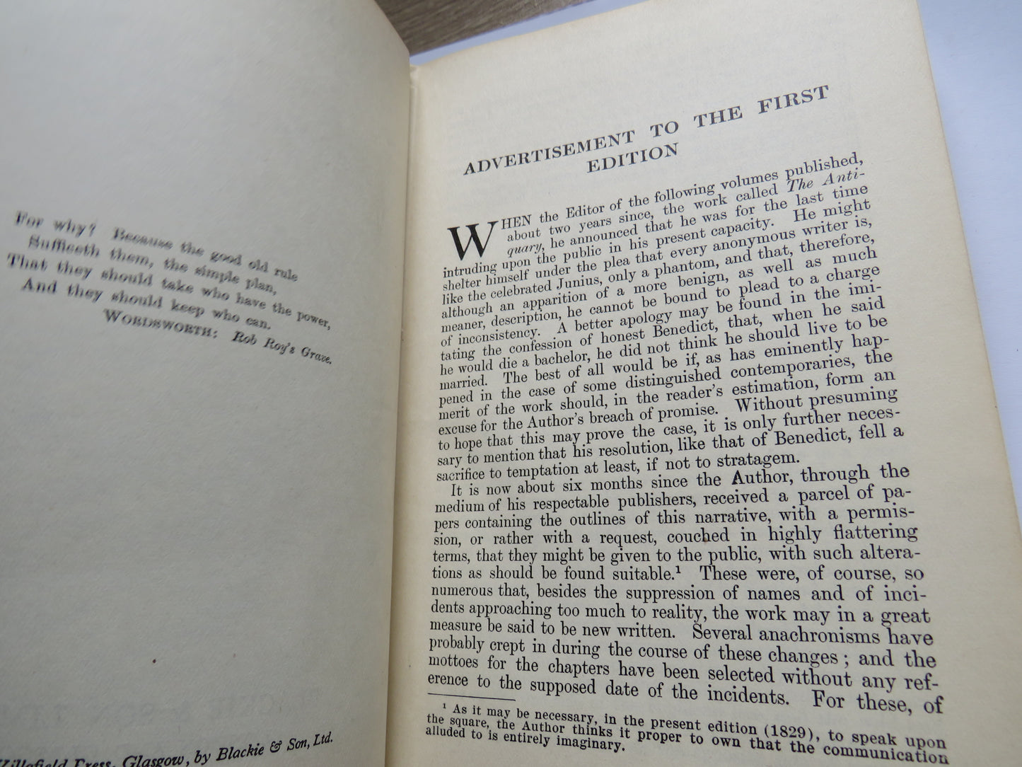 Rob Roy By Sir Walter Scott 1932