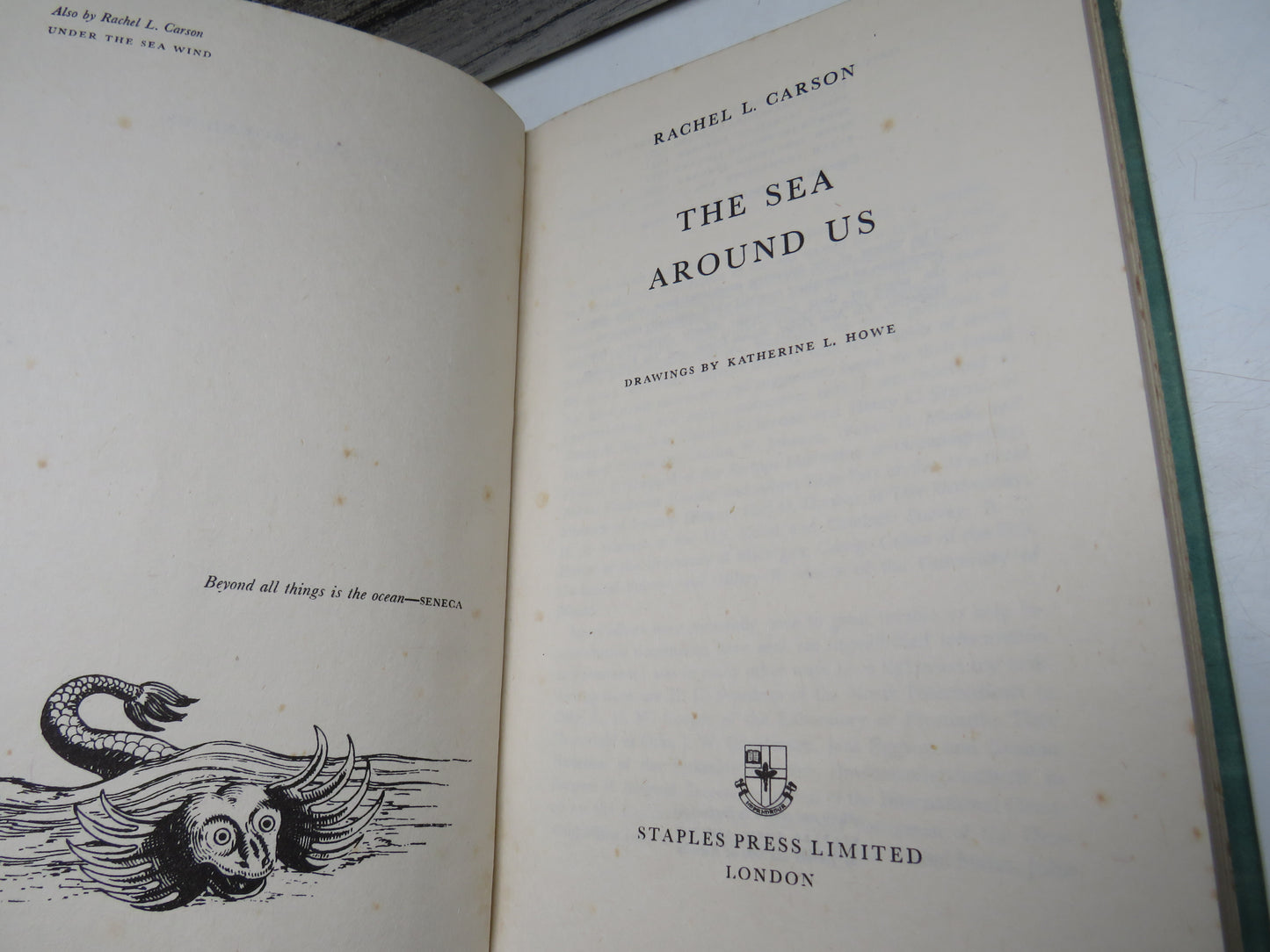 The Sea Around Us by Rachel L. Carson, 1952