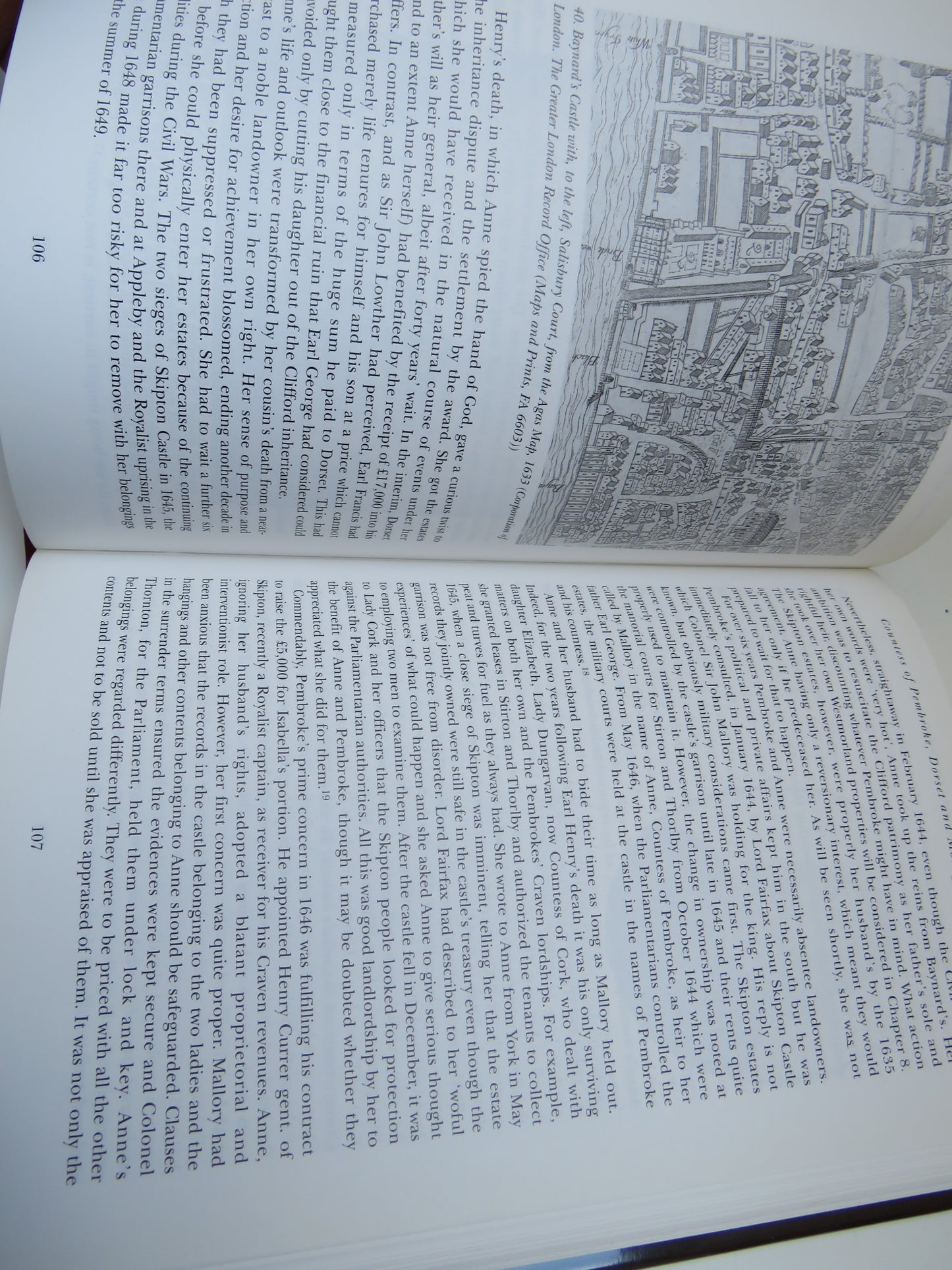 Lady Anne Clifford, Countess of Pembroke, Dorset and Montgomery (1590-1676)  by Richard T. Spence, 1997