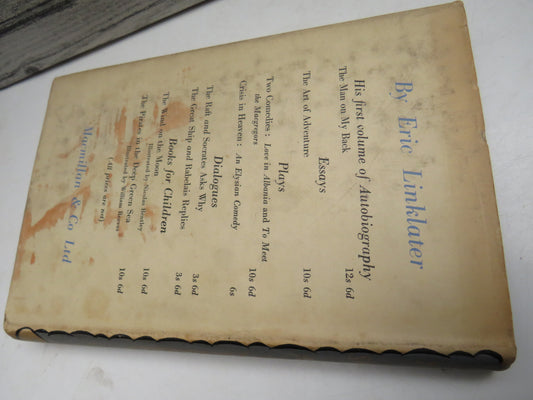 A Year of Space, A Chapter in Autobiography by Eric Linklater, 1953