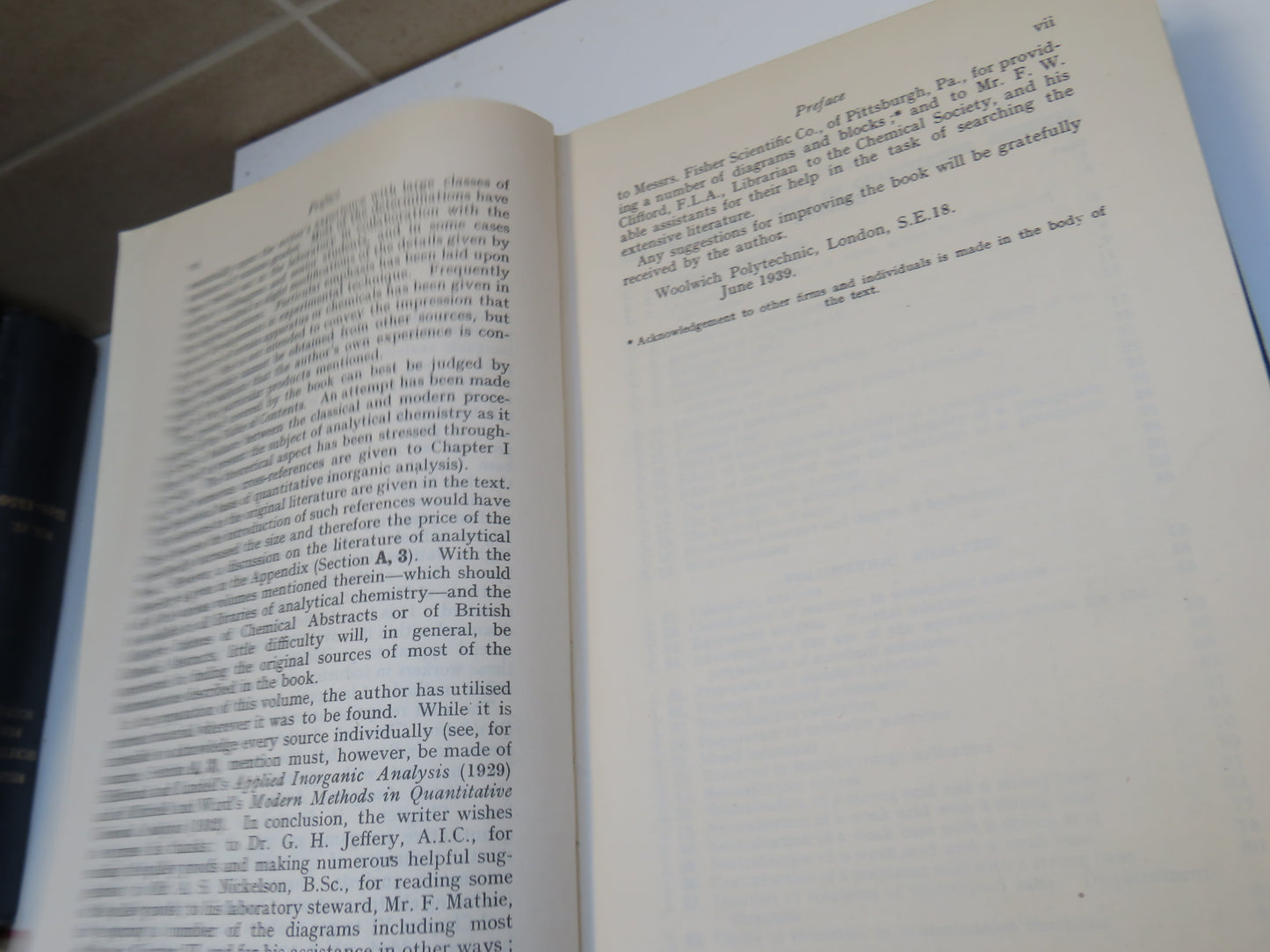 A Text-Book Of Quantitative Inorganic Analysis Theory and Practice By Arthur I. Vogel 1947