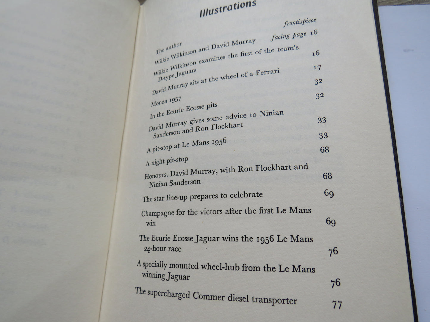 Ecurie Ecosse The Story of Scotland's International Racing Team By David Murray 1962 1st Edition