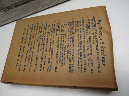 Notes on a Cellar-Book by George Saintsbury, 1931