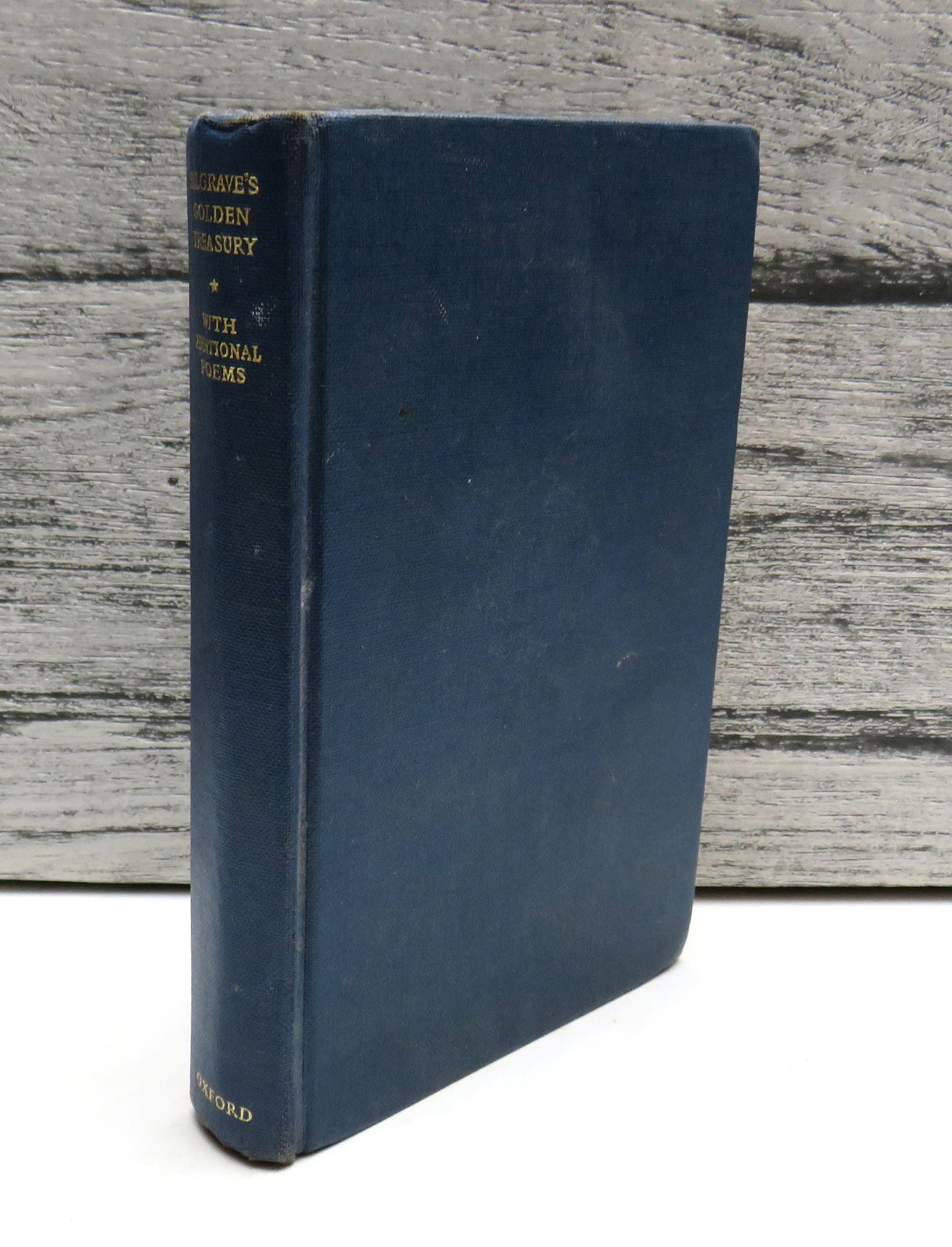The Golden Treasury of the Best Songs and Lyrical Poems in the English Language, selected and arranged by Francis Turner Palgrave, 1960, Vintage Poetry Book