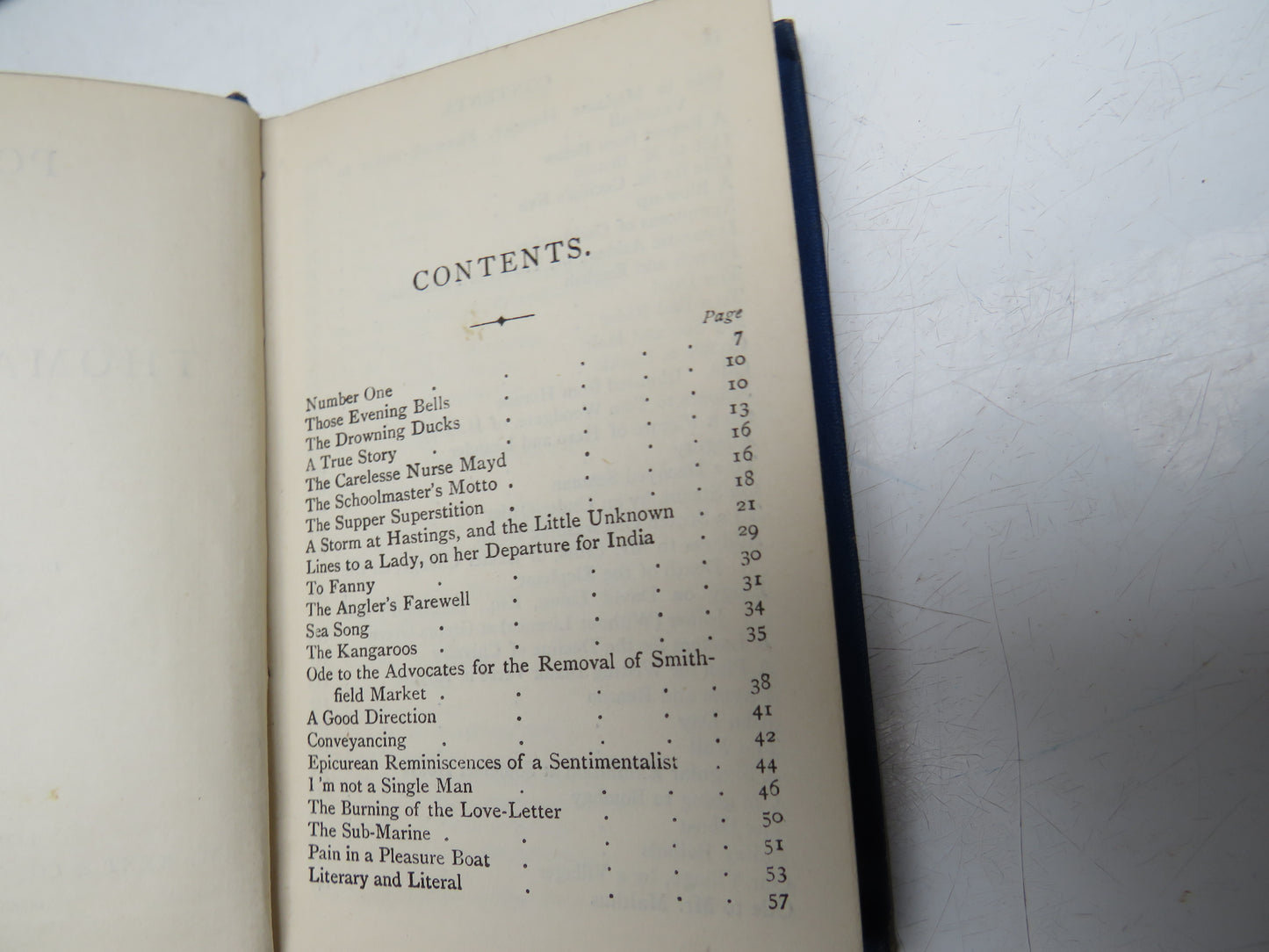 Poems by Thomas Hood, 1881, Volume II, Antique Poetry Book