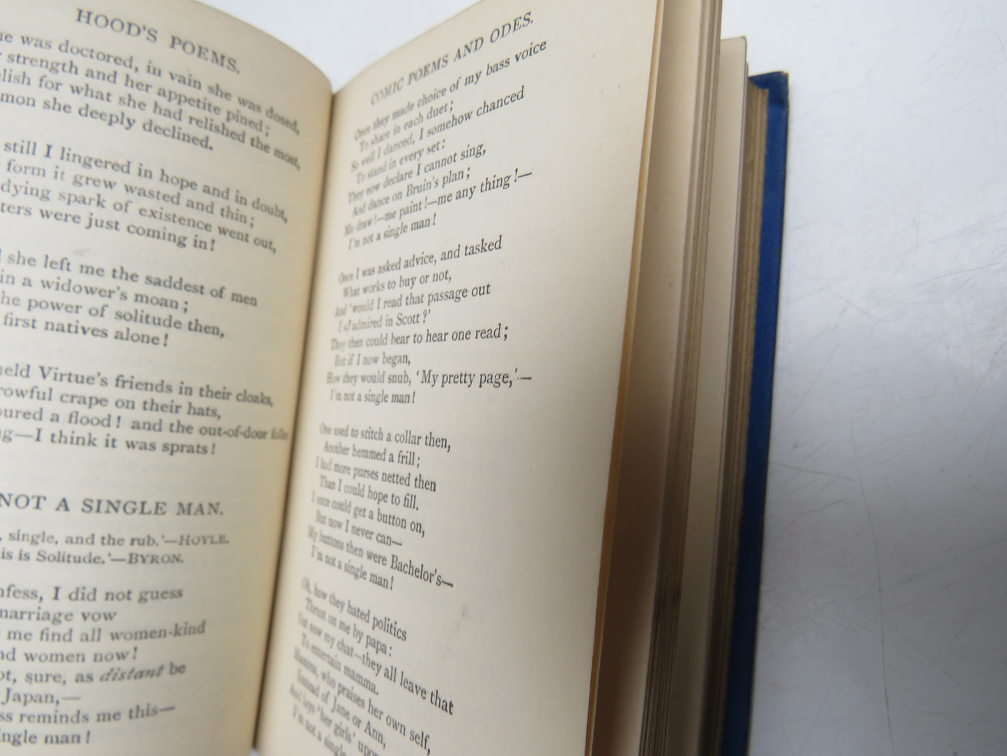 Poems by Thomas Hood, 1881, Volume II, Antique Poetry Book
