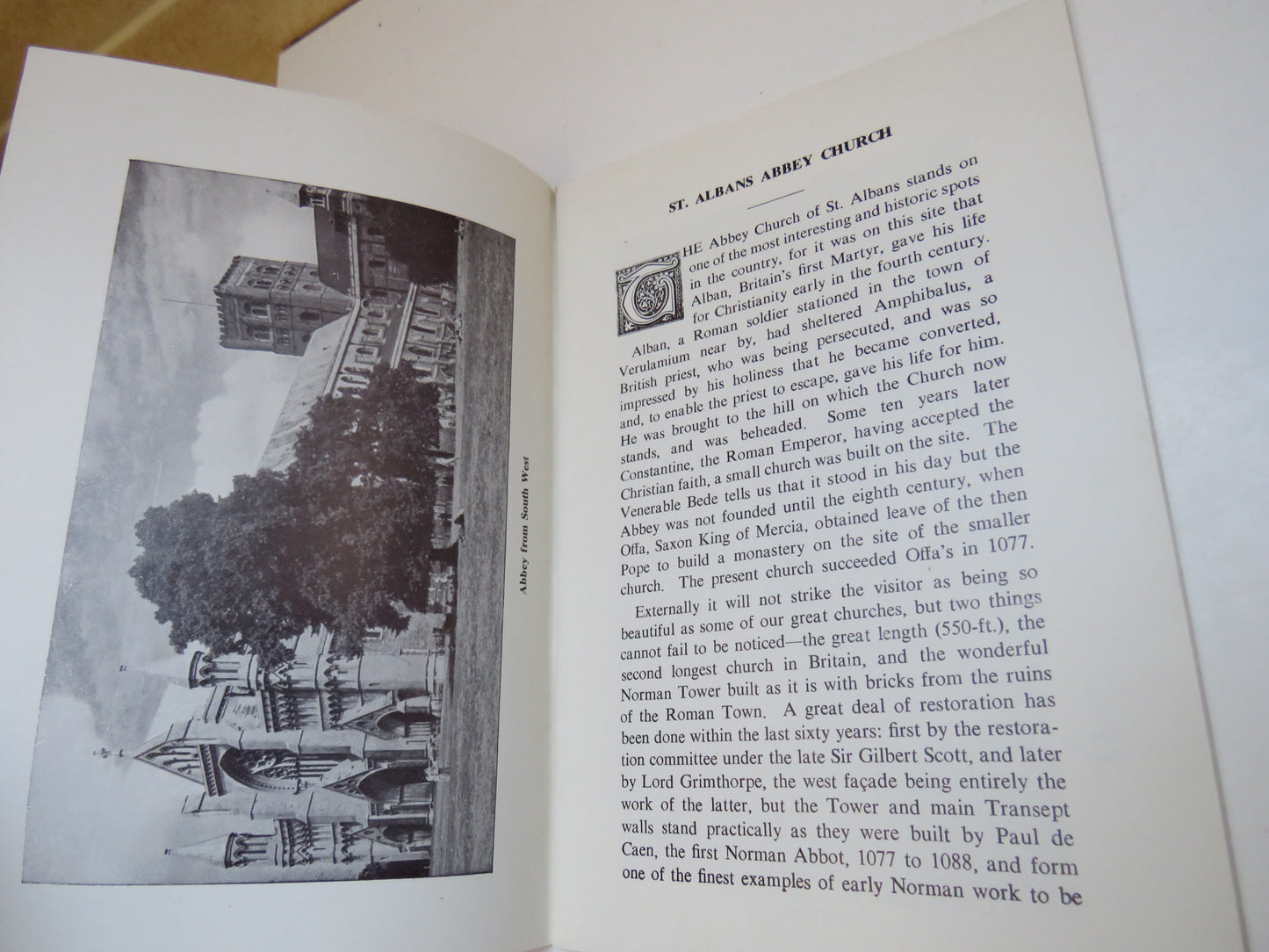 The Alban Guide, The Cathedral and Abbey Church of Saint Alban and its Surroundings, 1962