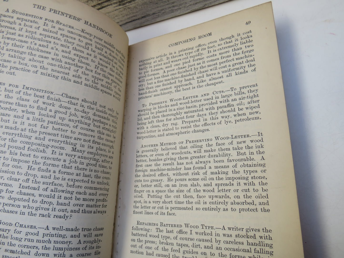 The Printers' Handbook Of Trade Recipes, Hints, and Suggestions Relating To Letterpress and Lithographic Printing, Bookbinding, Stationery, Process Work Etc 1905
