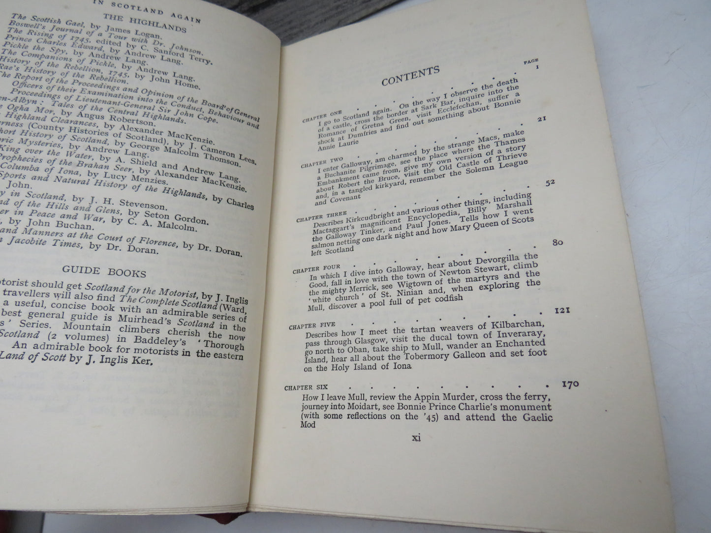 In Scotland Again by H. V. Morton (Travel & Exploration Book, 1934)
