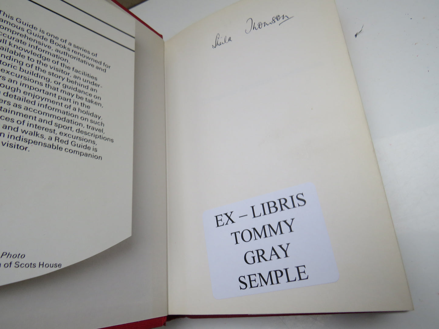 Complete Scottish Lowlands: Edinburgh, Glasgow, A Ward Lock Red Guide, Edited by Reginald J. W. Hammond, 1974