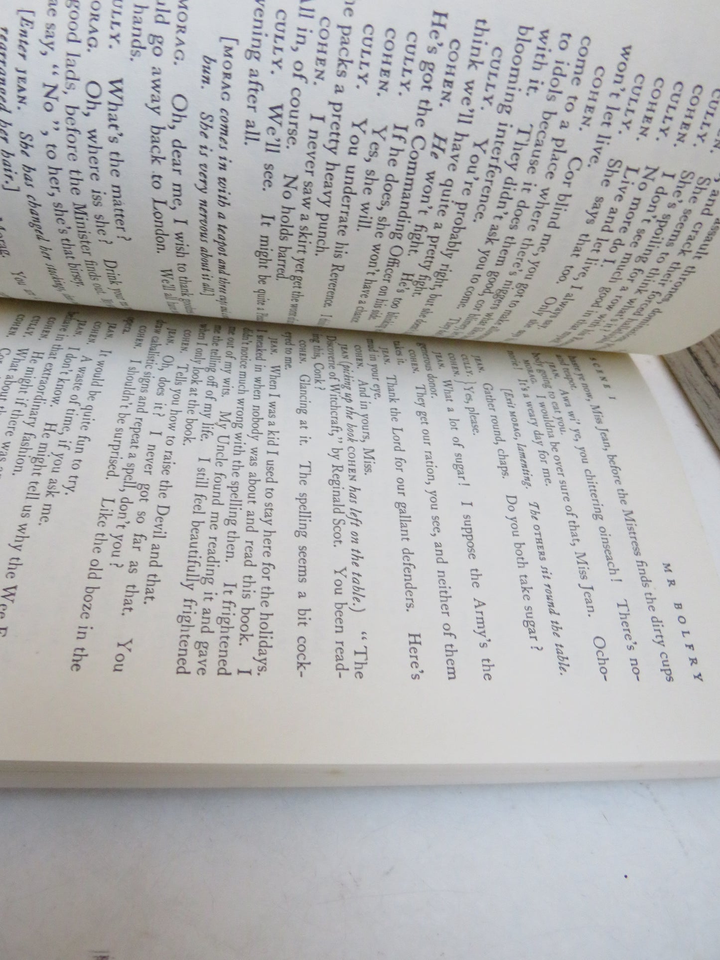 Mr Bolfry, A Play in Four Scenes, by James Bridie, with an introduction and notes by Dr J. T. Low, 1978