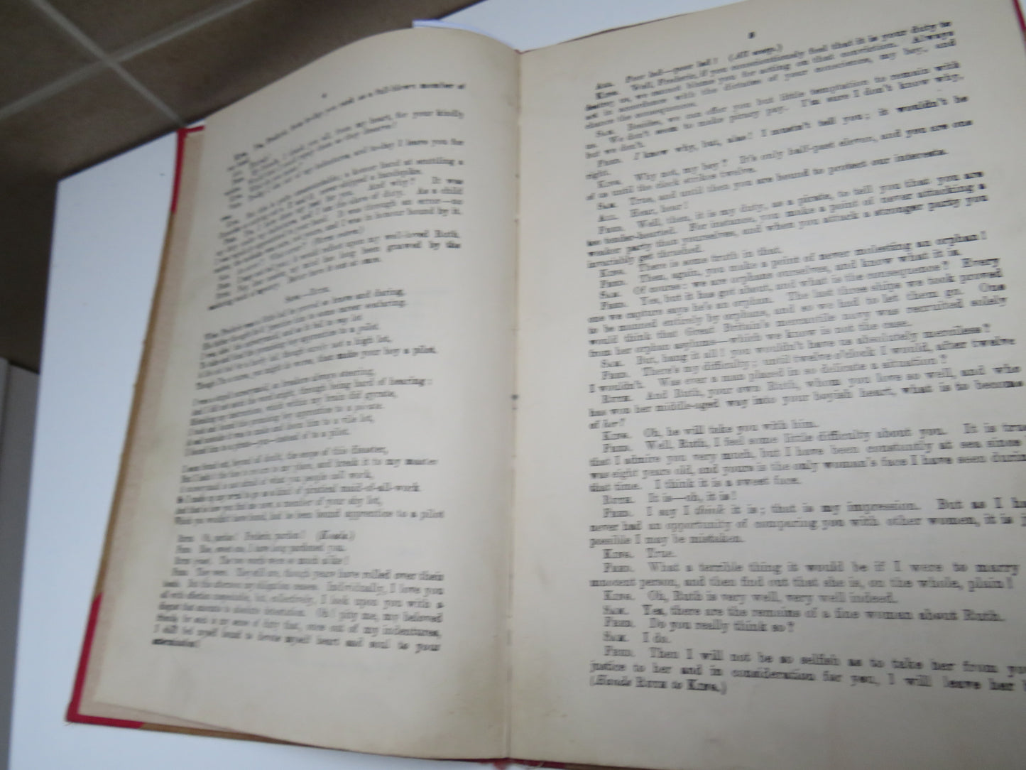 The Pirates of Penzance or The Slave of Duty by W. S. Gilbert and Arthur Sullivan