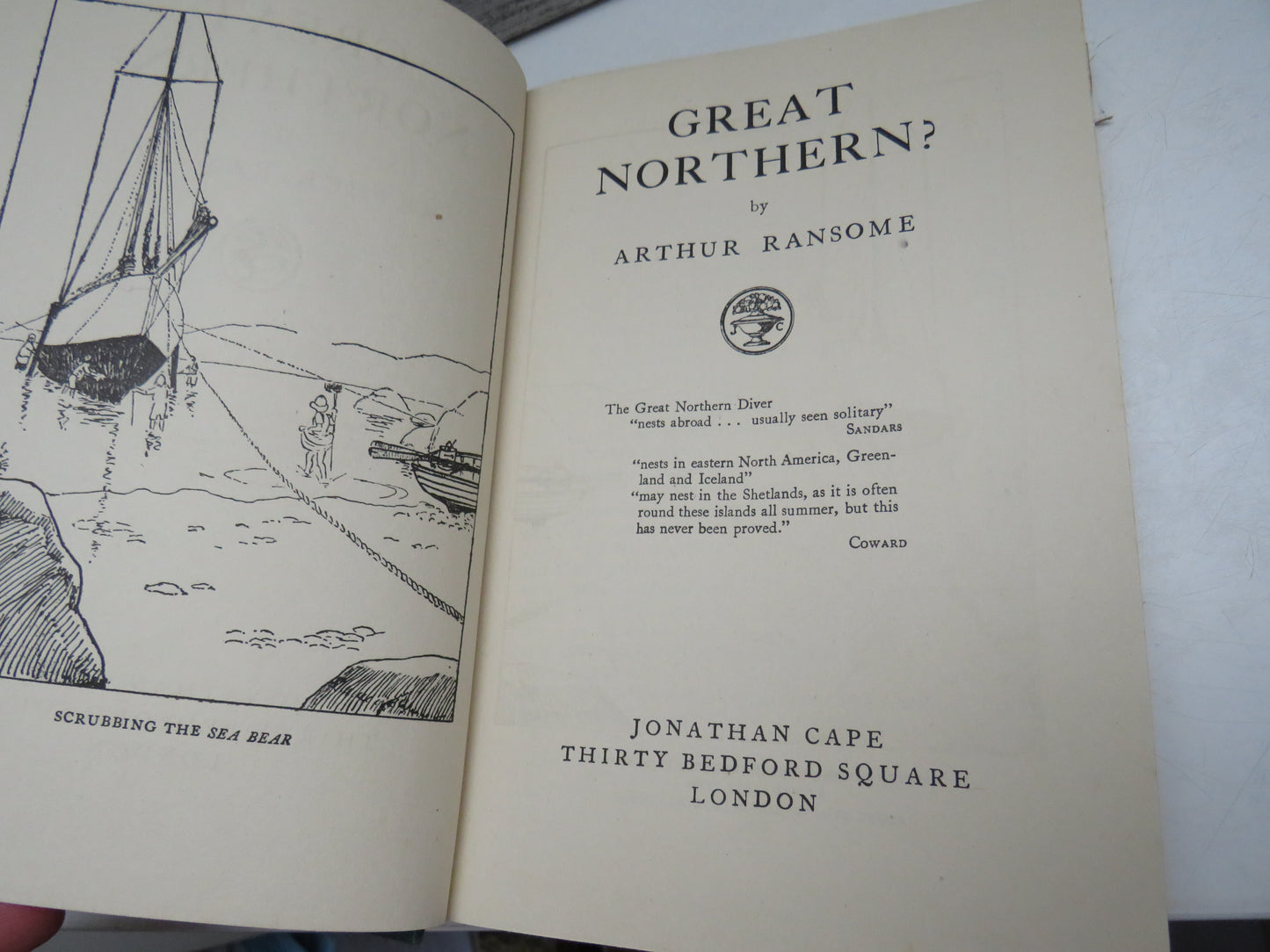 Great Northern? by Arthur Ransome (Children's Adventure Book, 1947)
