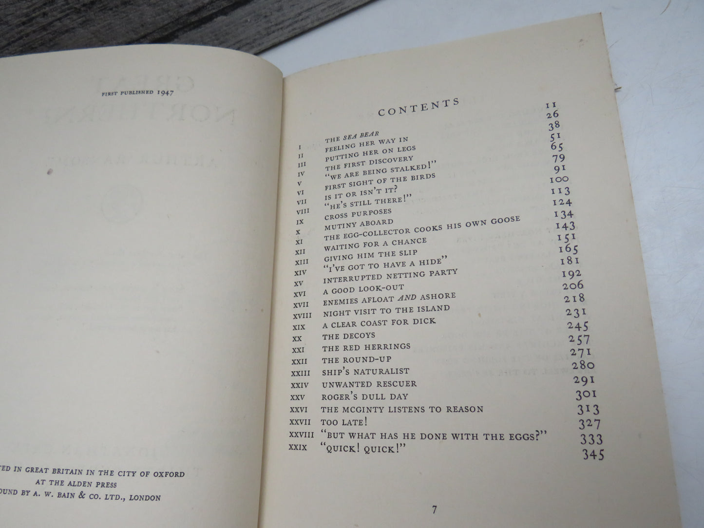 Great Northern? by Arthur Ransome (Children's Adventure Book, 1947)