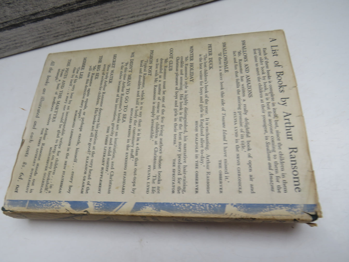 Peter Duck by Arthur Ransome (Children's Adventure Book, 1945)
