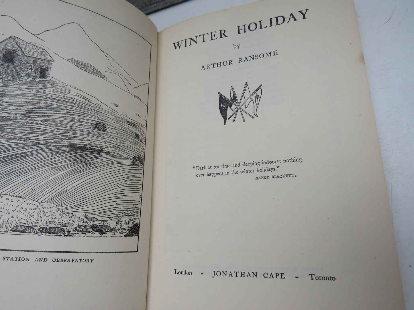 Winter Holiday by Arthur Ransome (Children's Adventure Book, 1946)