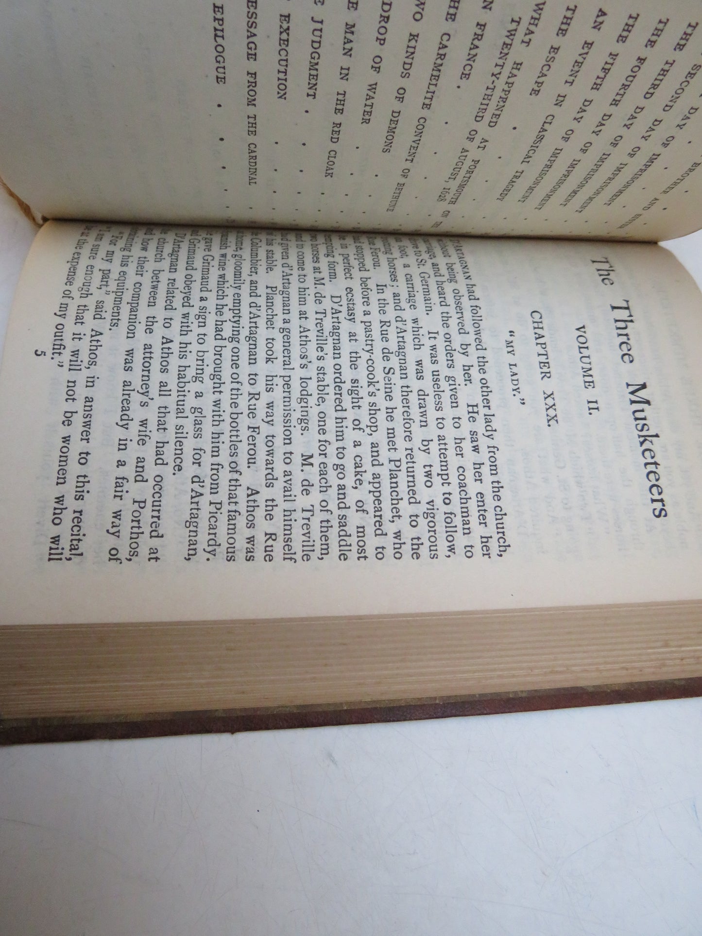The Three Musketeers by Alexandre Dumas Vol. I and II, Illustrated by F. C. Tilney