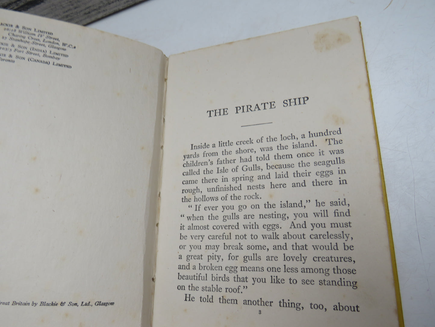 The Pirate Ship by Neil Munro and Two Other Stories (Children's Stories Book)
