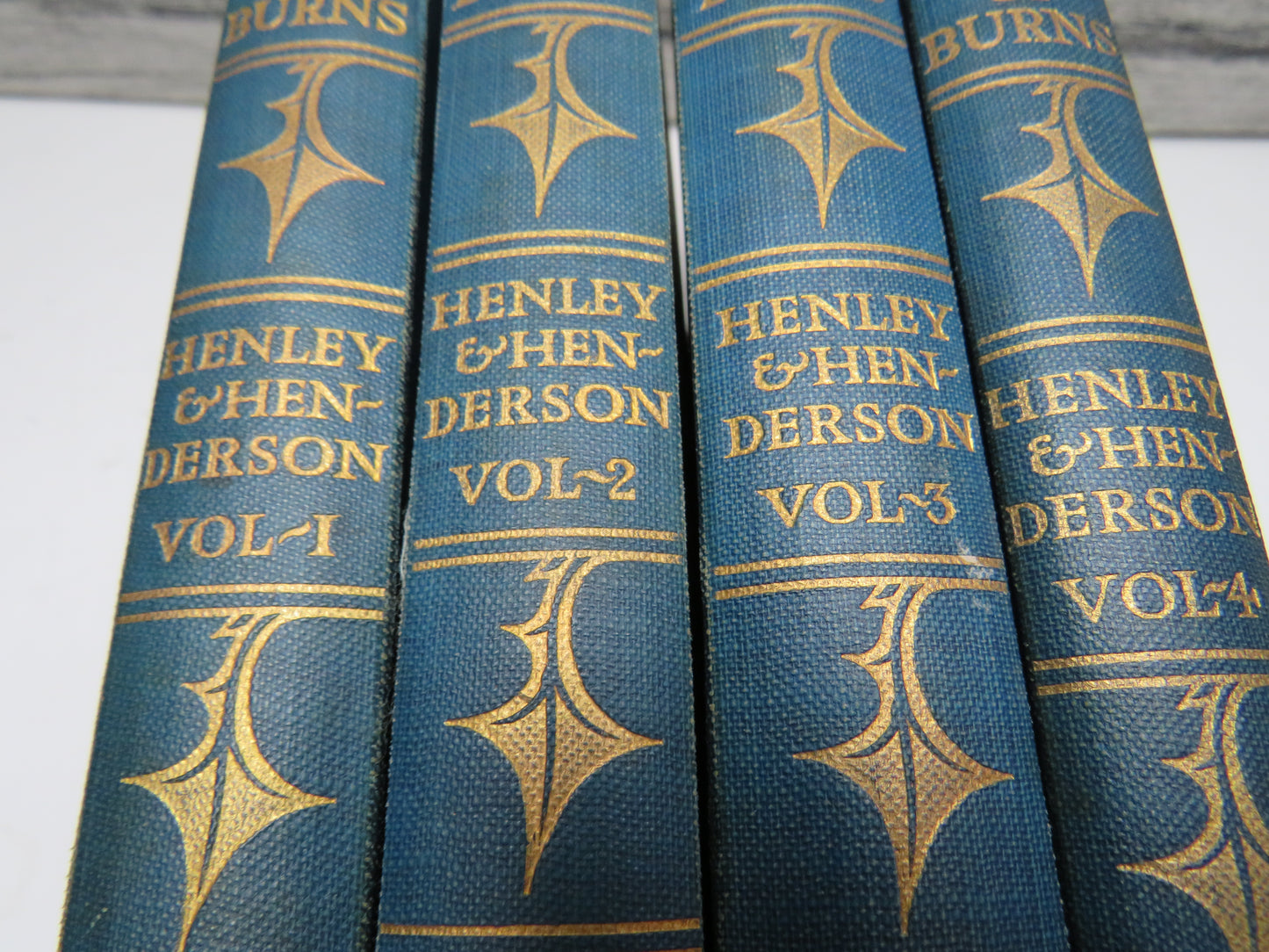 The Poetry of Robert Burns Volumes 1-4 1901