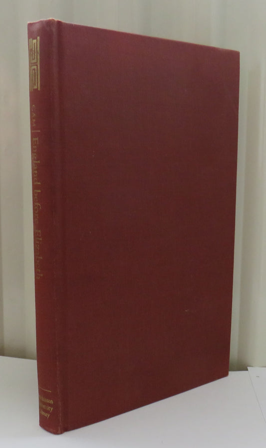 England Before Elizabeth By Helen Cam 1967