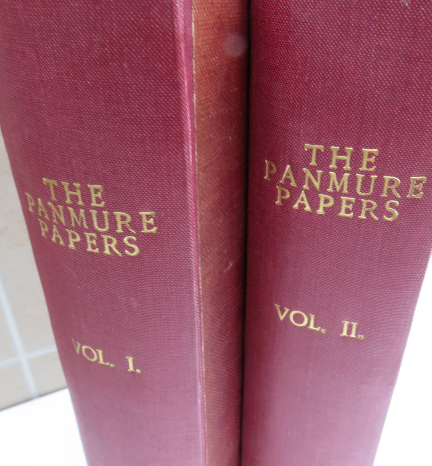 The Panmure Papers Being a Selection From The Correspondence of Fox Maule, Second Baron Panmure, Afterwards Eleventh Earl of Dalhouse Edited By Sir George Douglas and Sir George Dalhousie Vol I & II 1908